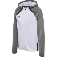 Hummel Sportief sweatvest 'LEAD 2.0' grijs / zwart / wit