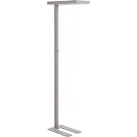Beliani TAURUS - Staande lamp - Zilver - Metaal
