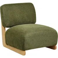 Beliani KOKKOLA - Fauteuil - Groen - Polyester