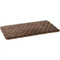 Flamingo Orthopedische hondenkussen – Orthopedisch benchkussen – Extra luxe hondenkussen 70,5 x 41,5 cm – Pure luxe met memory foam – Kussen Weimar Rechthoekig Bruin S
