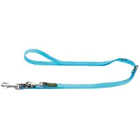 Hunter - Adjustable Leash Convenience - Hondenriem Länge max. 200 cm - Breite 2,0 cm, türkis