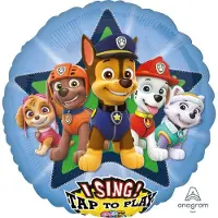 Anagram Sing-A-Tune "Paw Patrol" Folieballon 71X71Cm