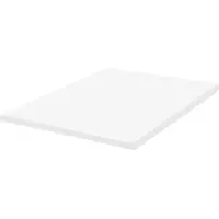 Beliani CALM - Matrastopper - Wit - 140 x 200 cm - PU Schuim