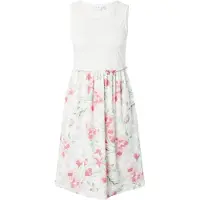 Vila Jurk 'VIJAS' lichtgroen / rosa / pastelrood / wit