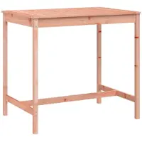 vidaXL Tuintafel 121x82,5x110 cm massief douglashout