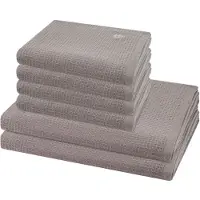Ross Sonstiges 4 X handdoek 2 X douchehanddoek - in set 6 pack Pique