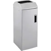 Rubbermaid Recycling station-1 Waste, Rubbermaid, model: VB 205985, mat RVS