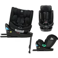 Deryan Chase Luxe Autostoel i-Size - Kinderstoel Auto - isofix - Zwart