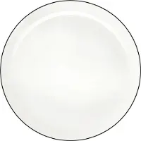 Asa selection Ontbijtborden / Dessertborden A Table Ligne Noire ø 21 cm - 4 Stuks