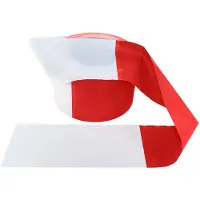 Kortpack - Afzetlint - 75mm x 250mtr - Rood/Wit - 35my dik - 1 Rol - Verschillende toepassingen - Duidelijk blokkenpatroon - (028.0504)