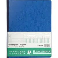 Exacompta Bedrijfsformulier Boekhoudingsregister Dagontvangsten