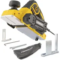 Powerplus POWX1111 Schaafmachine - 900W - Zijgeleider - Schaafdiepteinstelling - Opvangzak - Incl. 2 messen