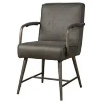 Tower Living Belmonte Armstoel - fabric Cherokee 1 grey
