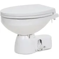 Jabsco Compact Quiet Flush E2 Salt Toilet 10a 24v
