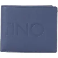 Valentino Leren kaarthoes Mason Card Holder Blu donkerblauw