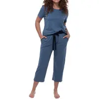 Ammann Pyjama 'Night & Home' blauw