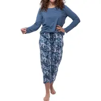 Ammann Pyjama 'Night & Home' blauw