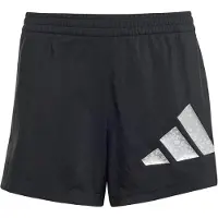 Adidas Sportbroek lichtgrijs / zwart / zilver