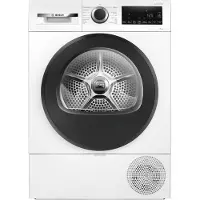 Bosch WQG133DBNL - Serie 6 - Wasdroger - Warmtepompdroger - 8 kg - Stil - Droogt zoals jij wilt met Auto Dry - Easyclean filter - Trommelverlichting