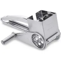 Kitchencraft Roestvrij Staal Roterende Kaasrasp