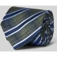 MONTI Zijden stropdas met all-over print (7 cm)