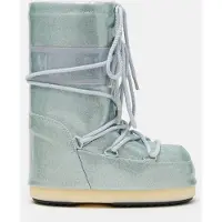 Moon Boot ICON JUNIOR BLUE GLITTER Thermoboots / Snowboots / Sneeuwlaarzen Jongen/Meisje - original - 23-26 - (8059791066216)