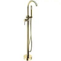 REA Lungo - Inbouw Badmengkraan - Goud - 26X20,5X110,5CM