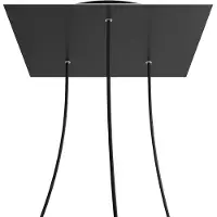 Creative Cables Krovnq403tf103 Xxl Roos-een Vierkante Mat Zwart Rozen Kit