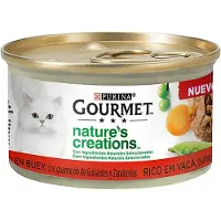 Purina Gourmet Nature Kattenvoer Met Rundvlees 85g 24 Eenheden