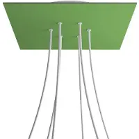 Creative Cables Kroq406f116 Xxl Rose-one Square Groene Weide Roos Kit