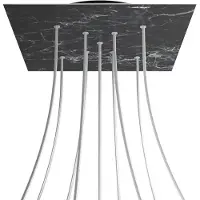 Creative Cables Krovnq409xf104 Xxl Rose-one Square Marquina Marmer Rose-set