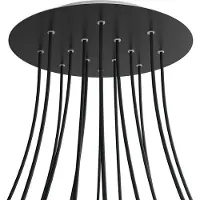 Creative Cables Kror4014f103 Xxl Rose-one Ronde Mat Zwarte Rozenset