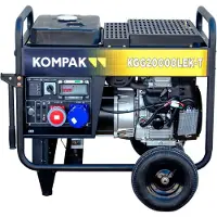 Kompak Full Power Kgg20000lek-t 20.6kva Benzinegenerator