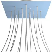 Creative Cables Kroq4014f114 Xxl Rose-one Square Lichtblauwe Rozenset