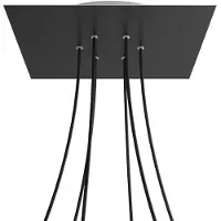 Creative Cables Kroq406f103 Xxl Rose-one Vierkante Mat Zwarte Rozenset