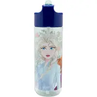 Stor Disney's Frozen Tritan Drinkfles - 430 ml – Vaatwasserbestendig & BPA-vrij - Drinkfles voor kinderen – Transparant blauw