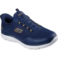 SKECHERS Heren Summits Slip In Sneakers Marine