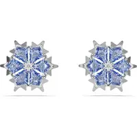 Swarovski - Dames Oorbellen - Blauw & Zilver