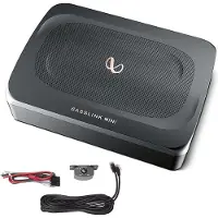 Infinity Basslink Mini Compacte Actieve Underseat Subwoofer 200W met Bassremote