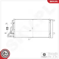 ESEN SKV 71SKV086 NOx-sensor, NOx-katalysator