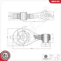 ESEN SKV 75SKV333 Motorsteunlager