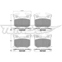 TOMEX Brakes TX 52-48 Wielsnelheidssensor (ABS)