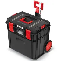 Kistenberg Koffer met transportwielen, X BLOCK TECH, zwart, 546x380x510