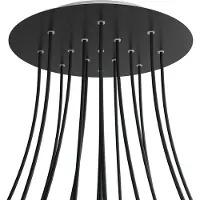 Creative Cables Kror4015f103 Xxl Rose-one Ronde Mat Zwarte Rozenset