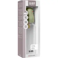 BIBS Fles Latex Round Medium Flow Ivory 270ml