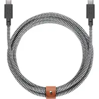 Native Union Belt Cable XL - USB-C - 100W - 3m - Zebra