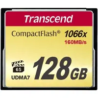 Transcend 128GB CompactFlash 1000X | R 160 W 120 MB s
