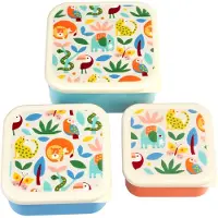 Rex London - Snackboxen 'Wild Wonders' (Set van 3)