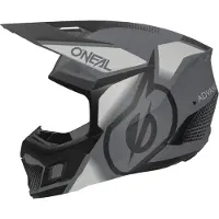 O'Neal 3SRS Vision Zwart Grijs Crosshelm Maat XS