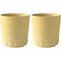PotteryJo Tulipa beker 20 cl 2-pack Pale Moon